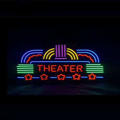 Theater Neon Signs - Club Rehab