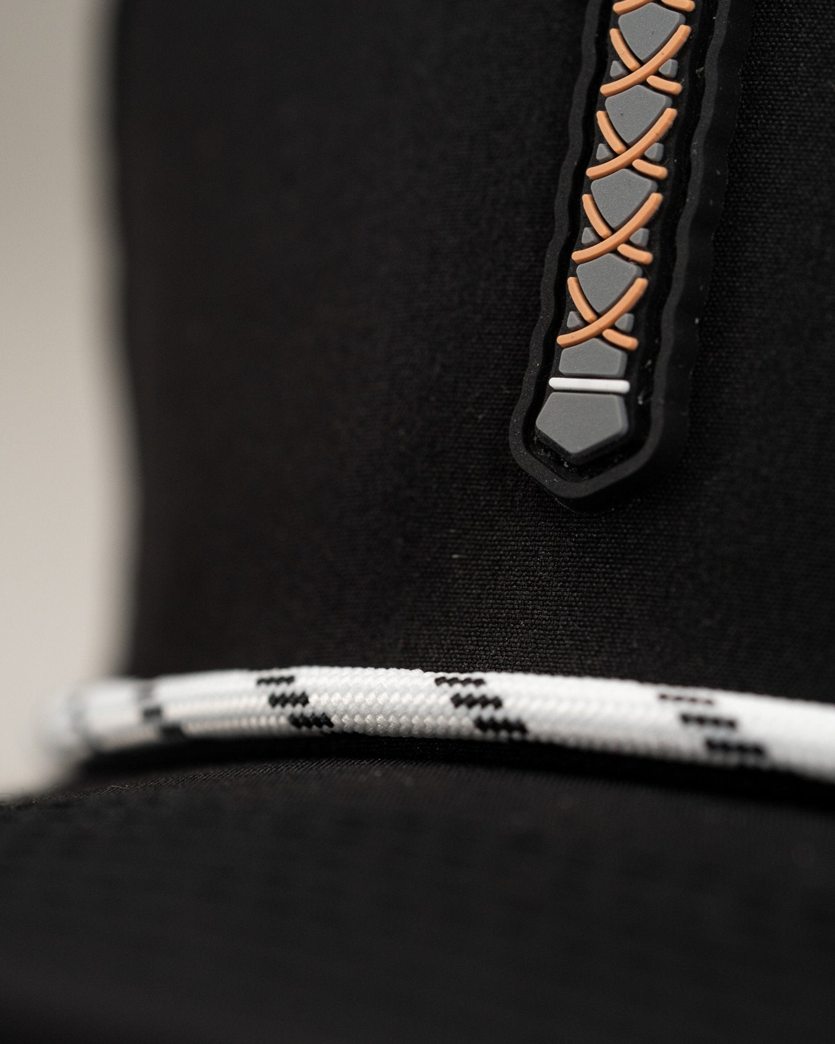 Thor's Hammer Black - Perforated Rope Hat - Club Rehab