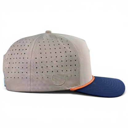 Tiki Bear Golf Hat | Snapback Cap | Built-in Magnetic Ball Marker Holder + Marker Included | Adjustable Multicolor - Club Rehab