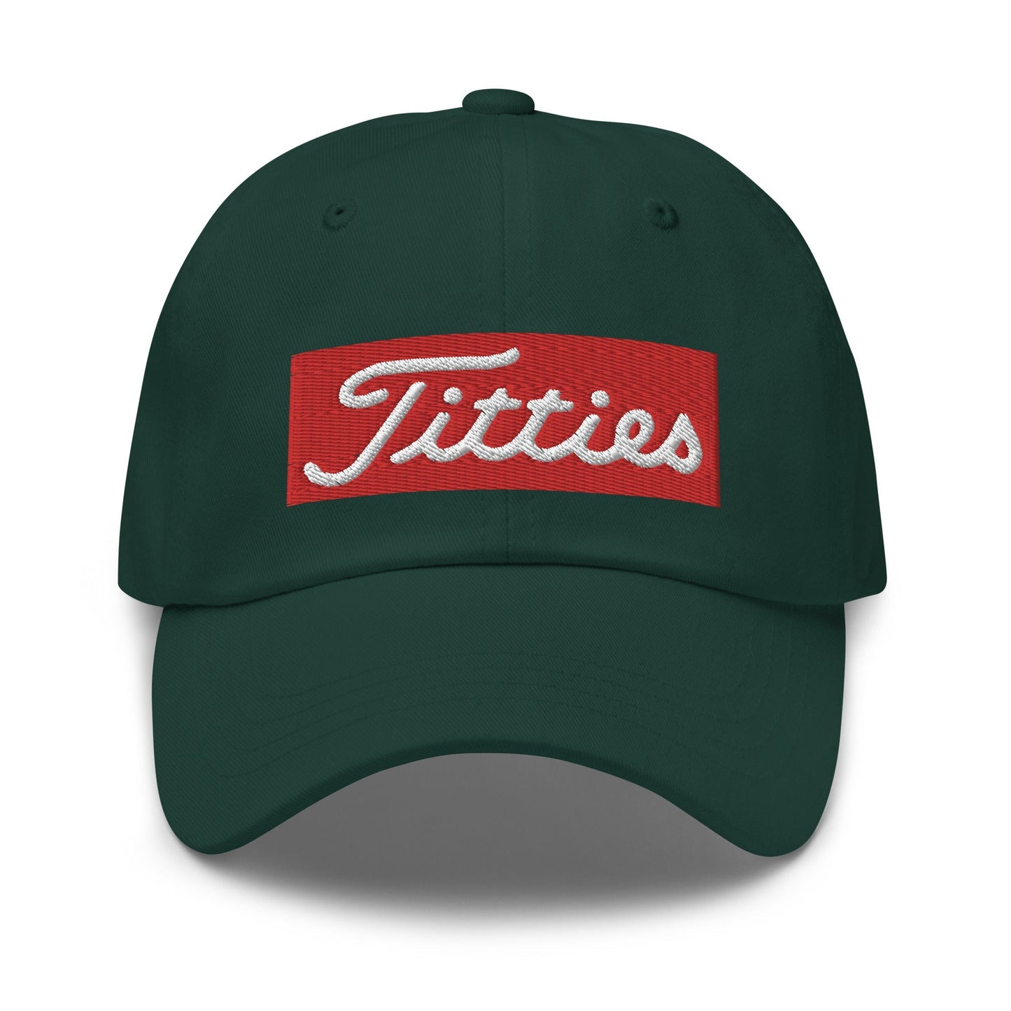 Titties Baseball Hat - Spruce - Club Rehab