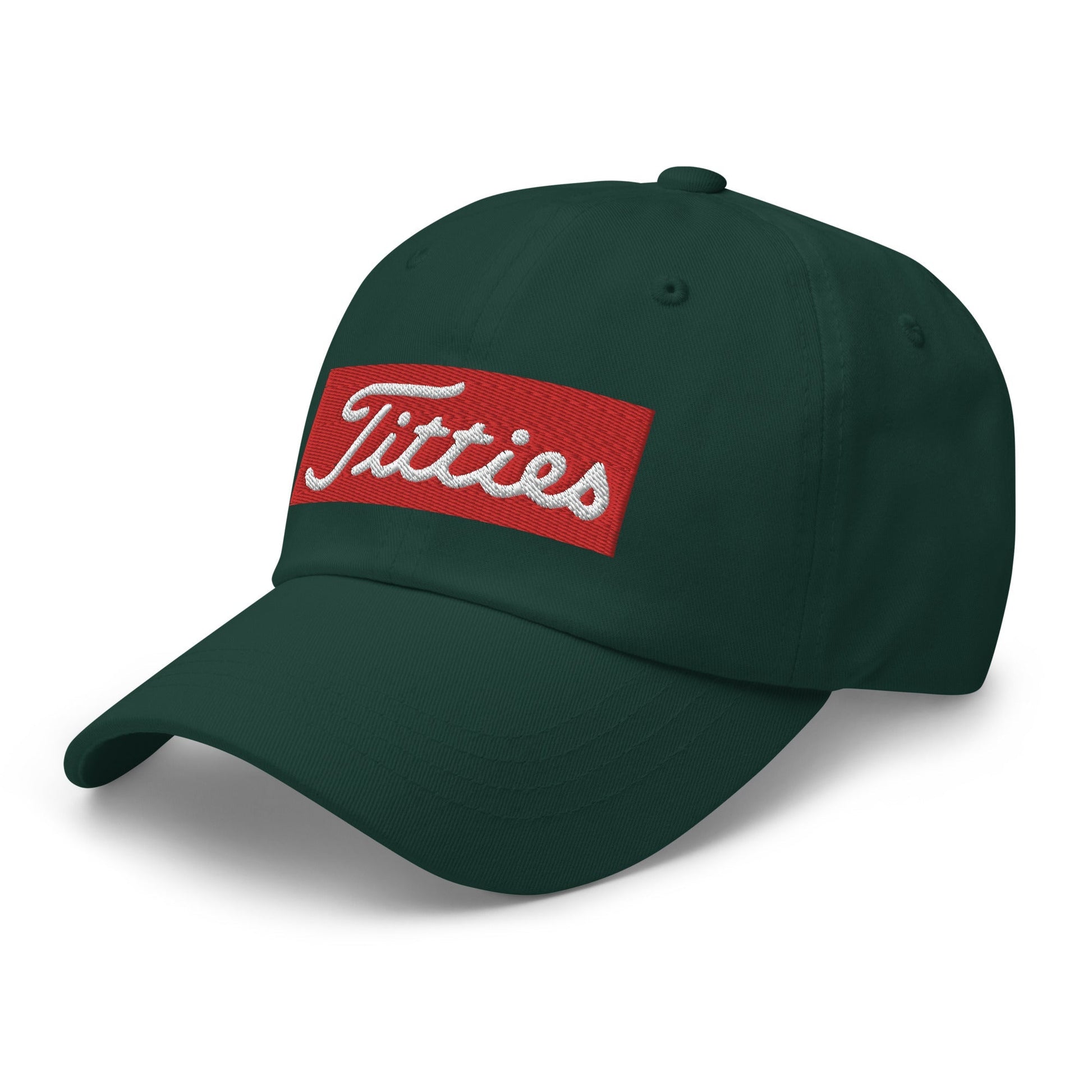 Titties Baseball Hat - Spruce - Club Rehab