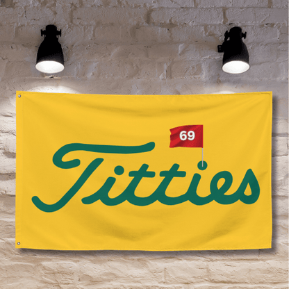Titties Masters Flag - Club Rehab