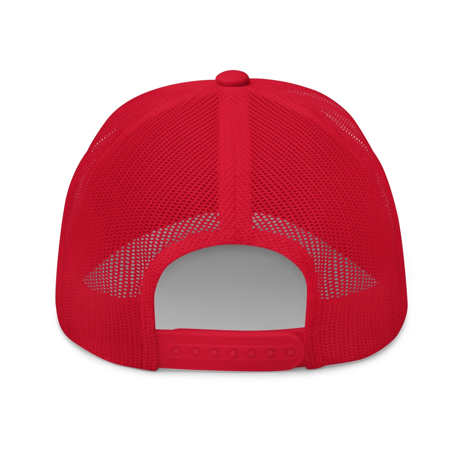 Titties Patch Trucker Hat - Red - Club Rehab
