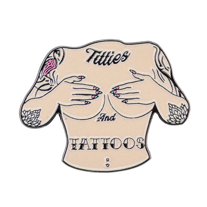 Titties & Tattoos Ball Marker - Club Rehab