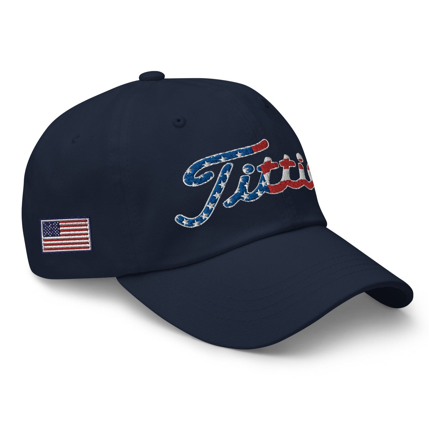 Titties USA Baseball Cap - Navy - Club Rehab