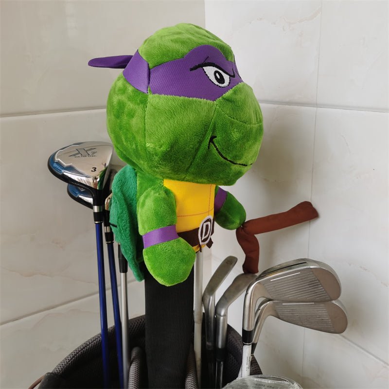 TMNT Driver Headcovers - Donatello (Purple) - Club Rehab