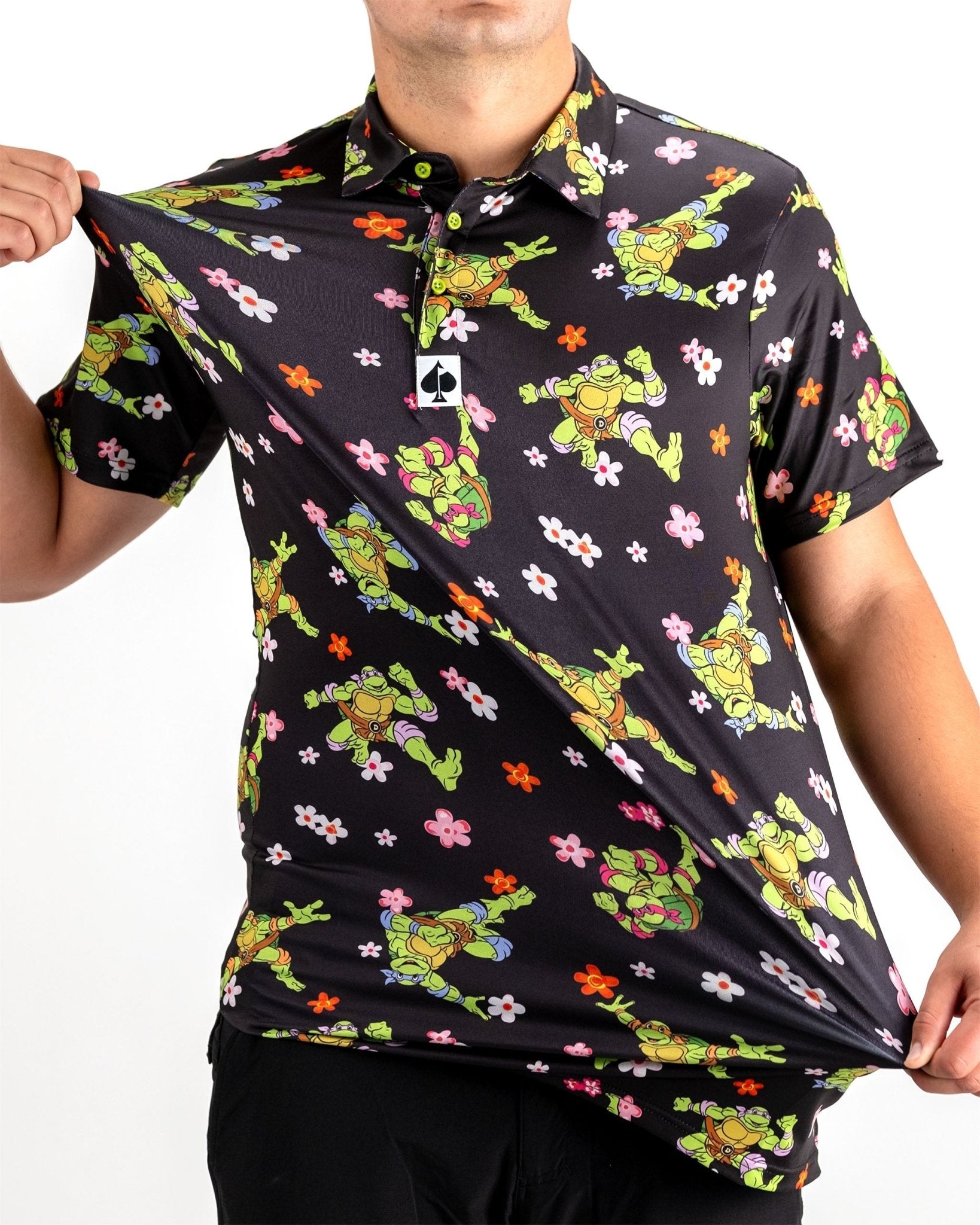 TMNT - Turtle Flower Power - S - Club Rehab