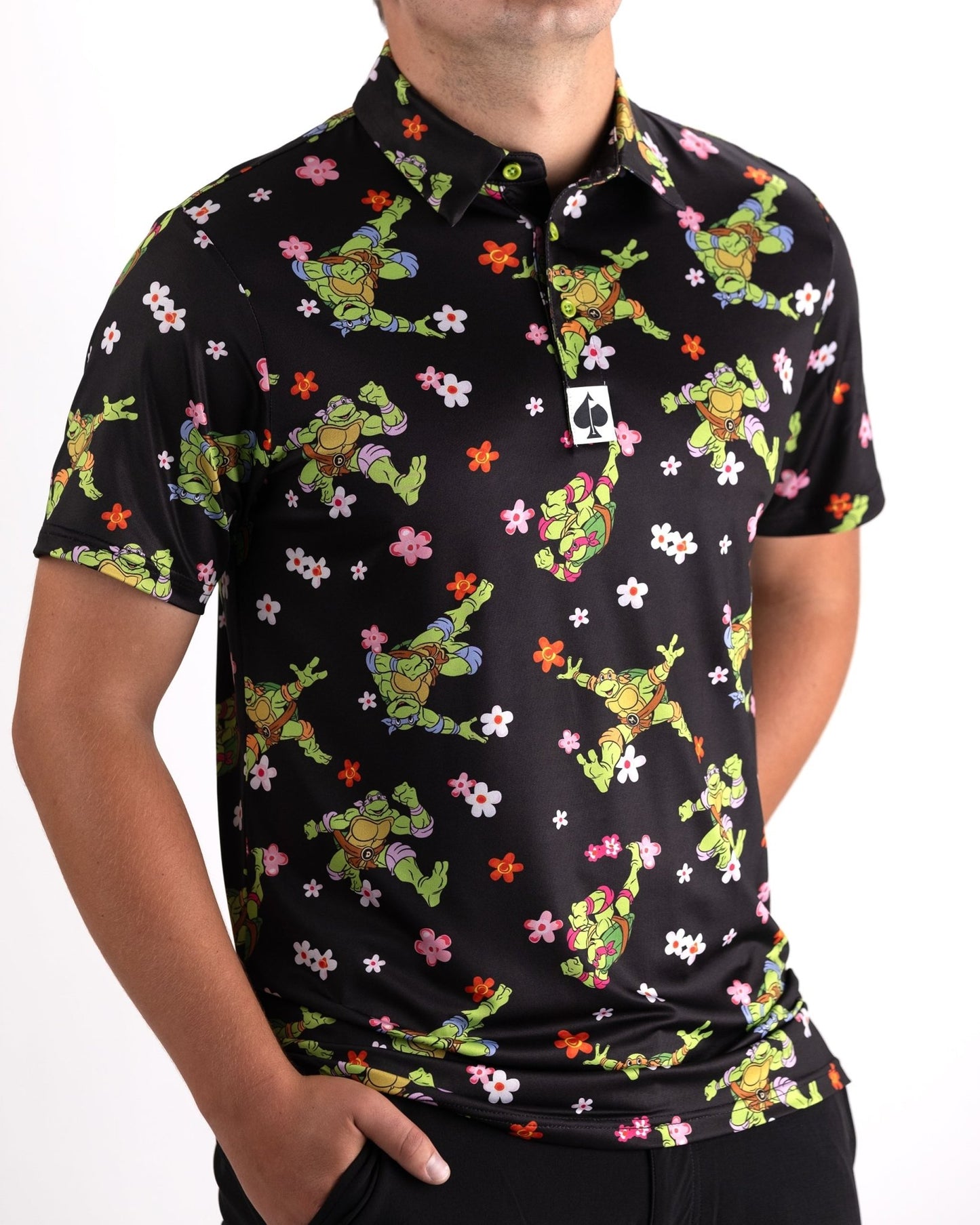 TMNT - Turtle Flower Power - S - Club Rehab
