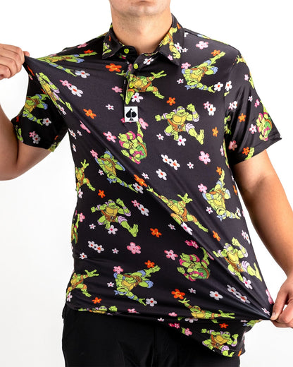 TMNT - Turtle Flower Power - S - Club Rehab
