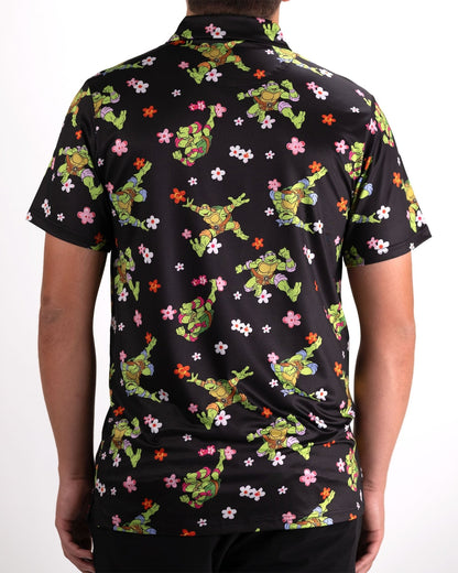 TMNT - Turtle Flower Power - S - Club Rehab