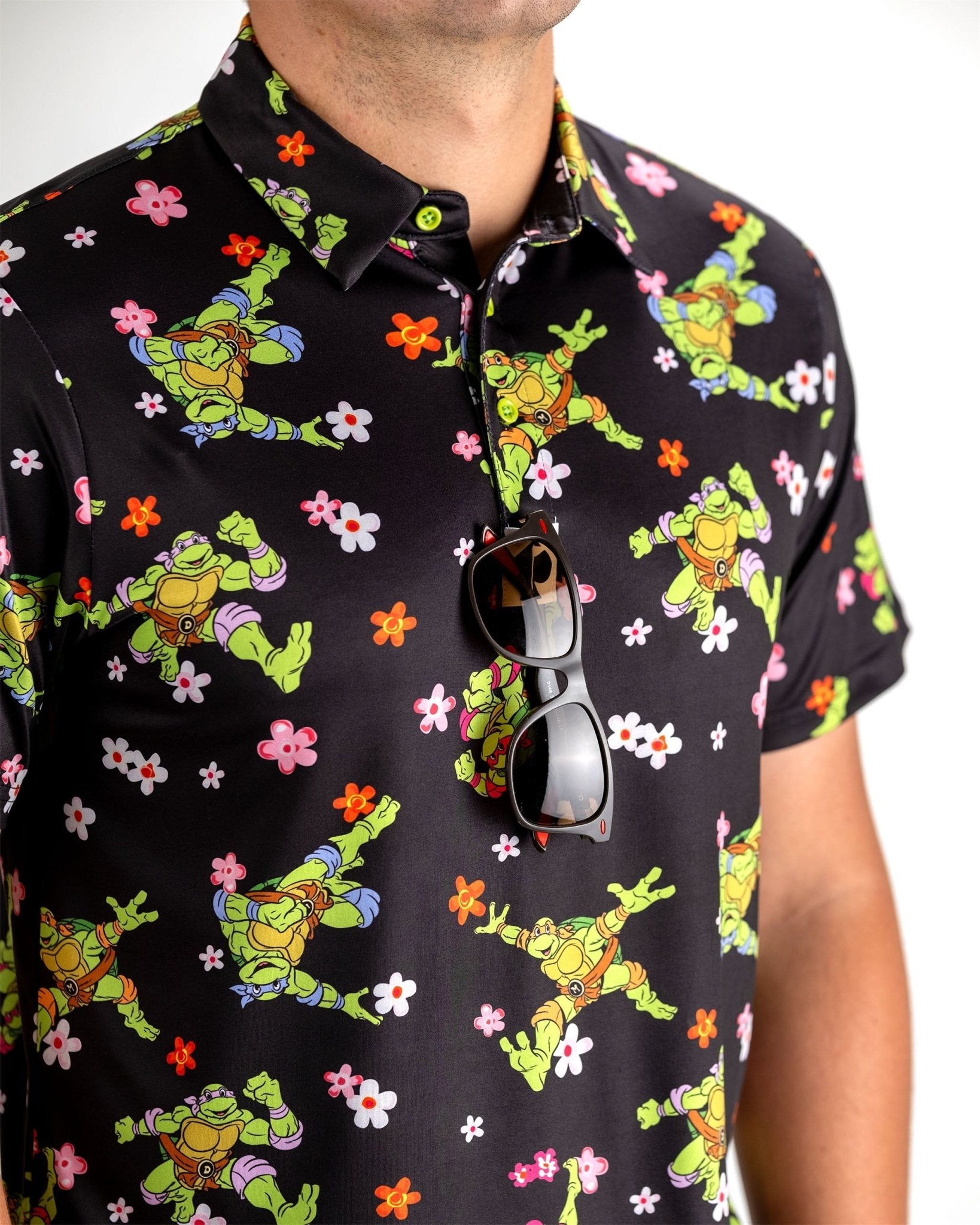 TMNT - Turtle Flower Power - S - Club Rehab
