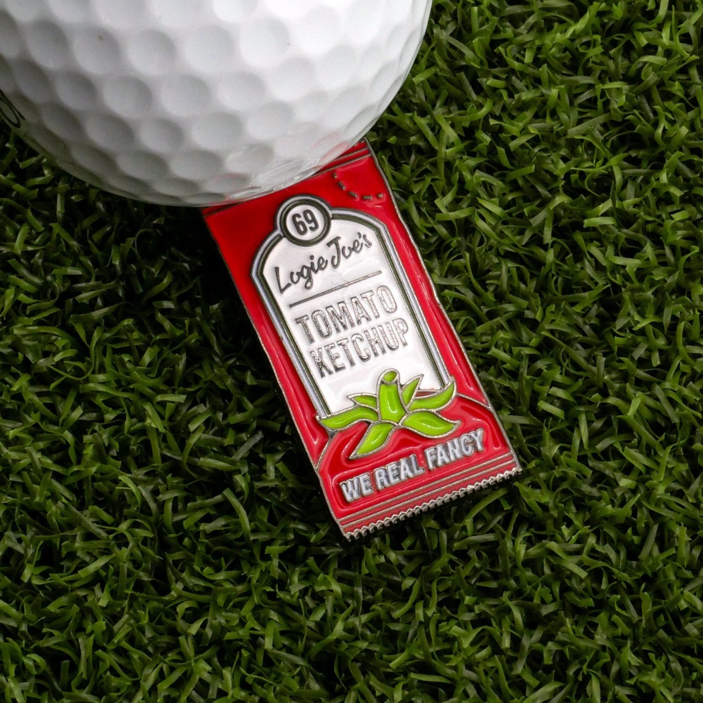 Tomato Ketchup Sauce Packet Ball Marker - Club Rehab