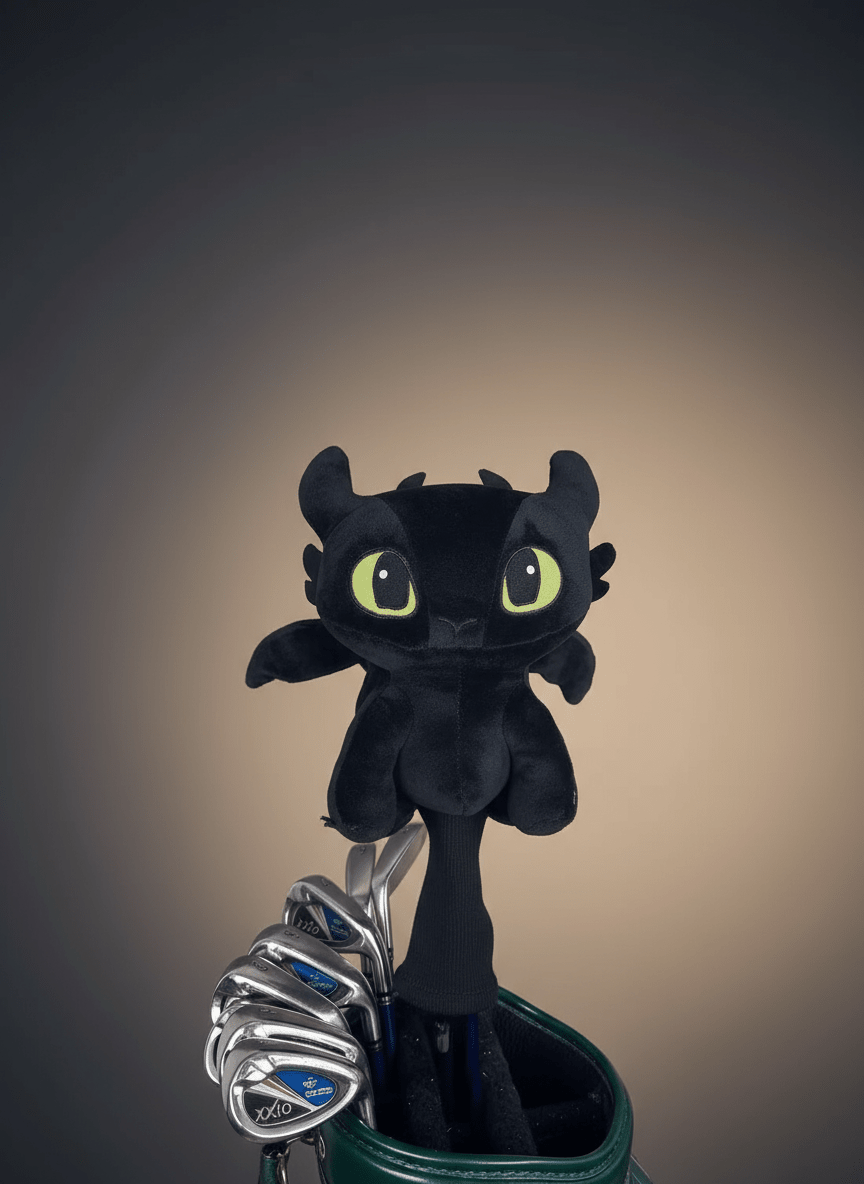 Toothless Golf Club Headcover - Club Rehab