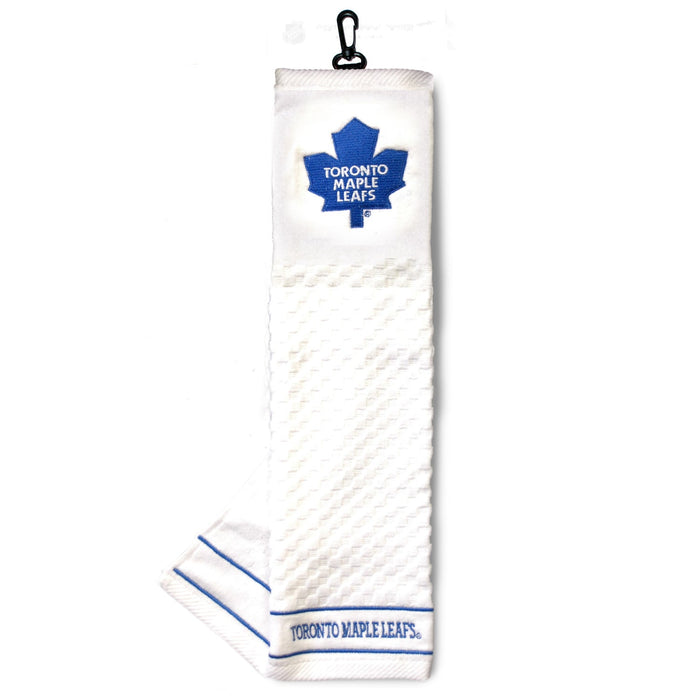 Toronto Maple Leafs embroidered golf towel