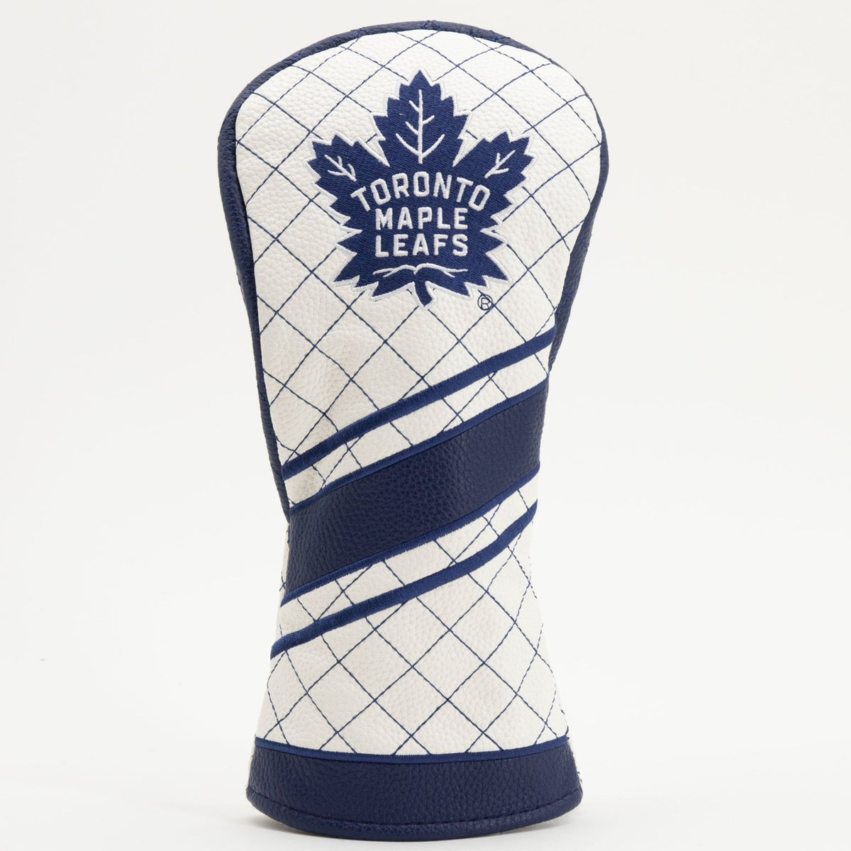 Toronto Maple Leafs stripe fairway quilted golf headcover