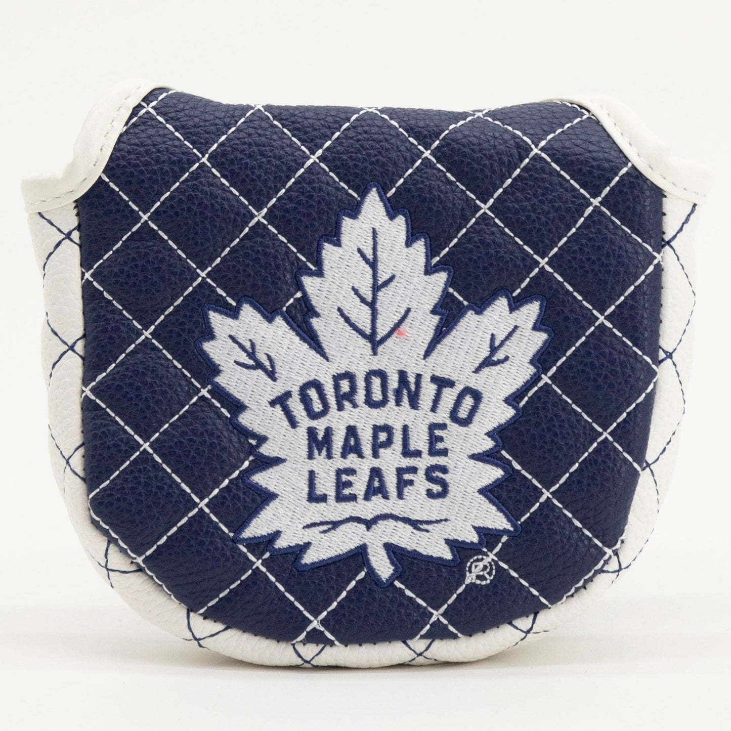Toronto Maple Leafs solid mallet putter quilted golf headcover