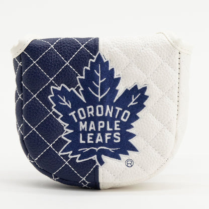 Toronto Maple Leafs split mallet putter quilted golf headcover