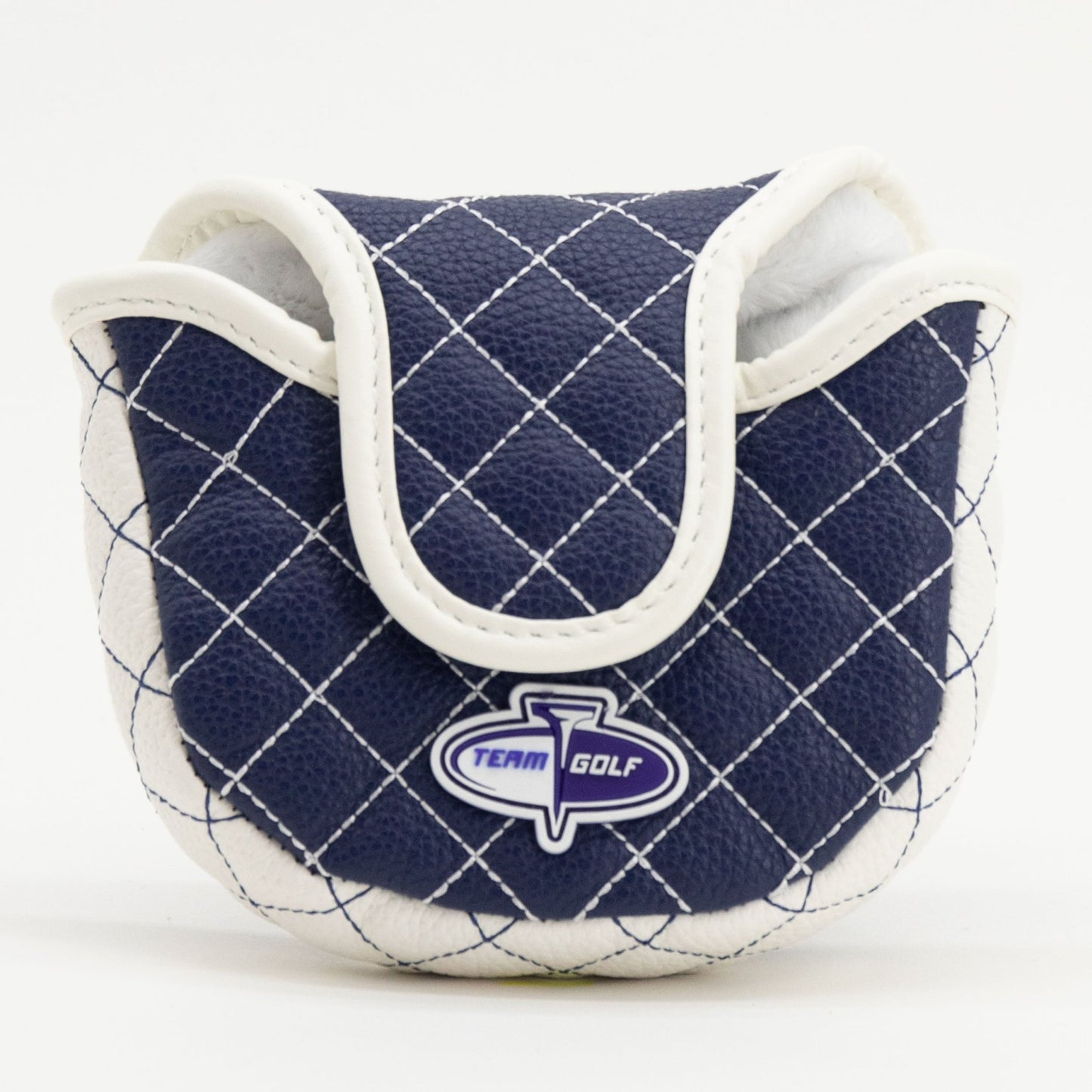 Toronto Maple Leafs solid mallet putter quilted golf headcover alternate view