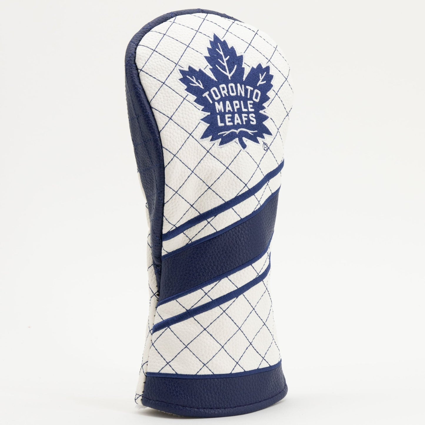 Toronto Maple Leafs stripe fairway quilted golf headcover alternate view