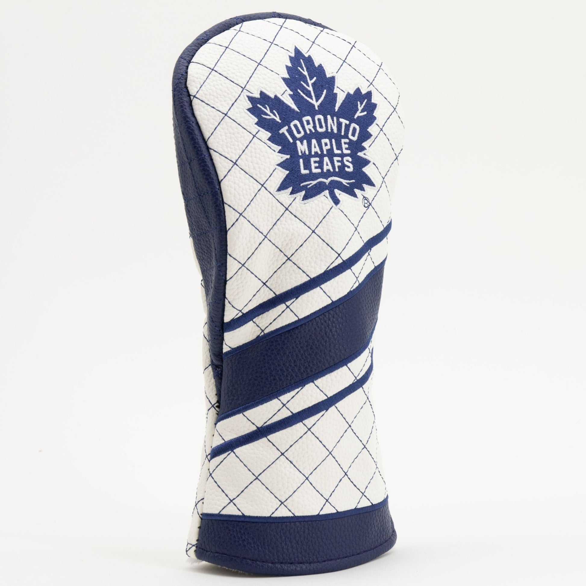 Toronto Maple Leafs stripe fairway quilted golf headcover alternate view