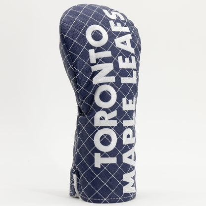Toronto Maple Leafs solid driver quilted golf headcover alternate view