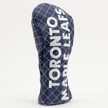 Toronto Maple Leafs solid fairway quilted golf headcover alternate view