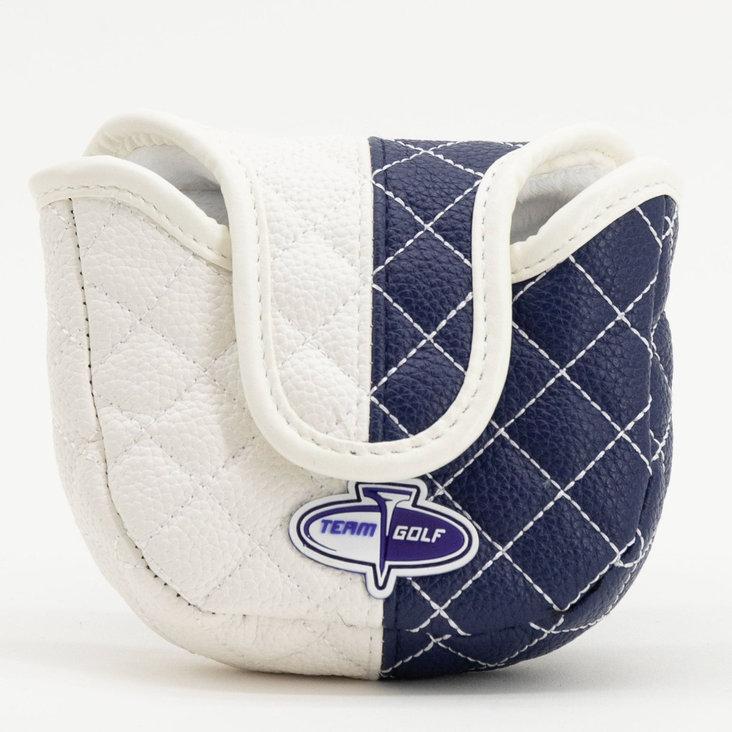 Toronto Maple Leafs split mallet putter quilted golf headcover alternate view