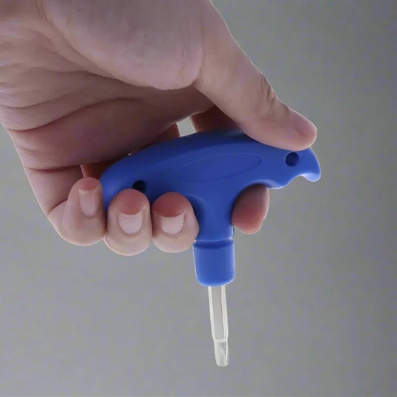 TorqueMaster Blue Golf Club Wrench – Universal Club Adjustment Tool, Blue version, alternate product view 3