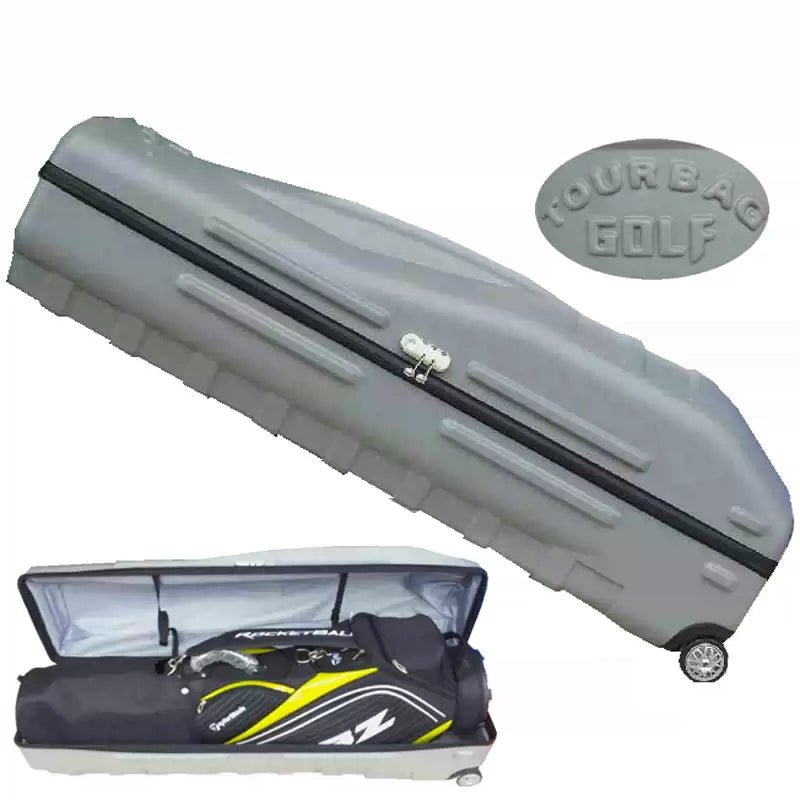 TOUR Golf Hard Shell Travel Case - Black - Club Rehab