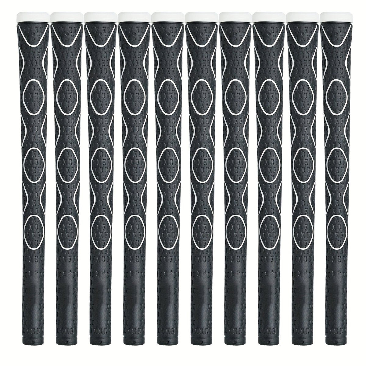 Tour - Proven Snipergrips 10 - Piece Ultra - Soft TPE Golf Club Grips - Club Rehab - GripBlack45376797409472