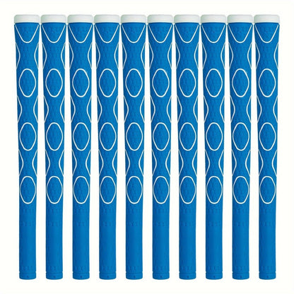 Tour - Proven Snipergrips 10 - Piece Ultra - Soft TPE Golf Club Grips - Club Rehab - GripBlue45376797376704