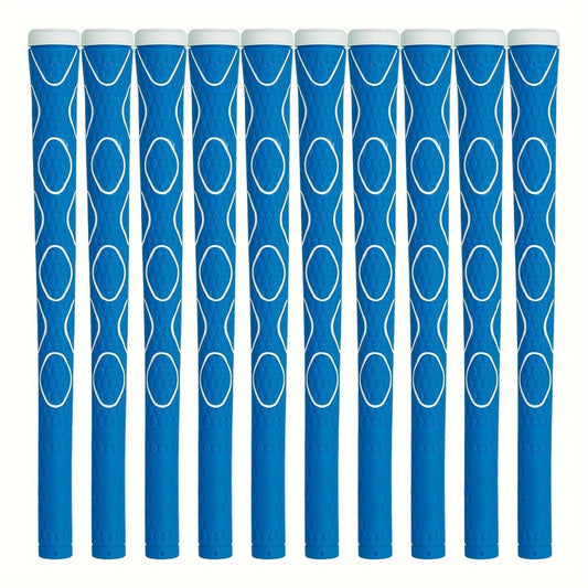 Tour - Proven Snipergrips 10 - Piece Ultra - Soft TPE Golf Club Grips - Club Rehab - GripBlue45376797376704