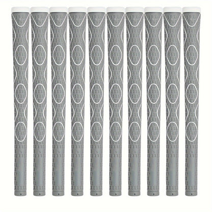 Tour - Proven Snipergrips 10 - Piece Ultra - Soft TPE Golf Club Grips - Club Rehab - GripGray45376797442240