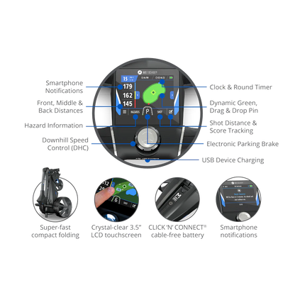 Motocaddy M5 GPS DHC Electric Caddy