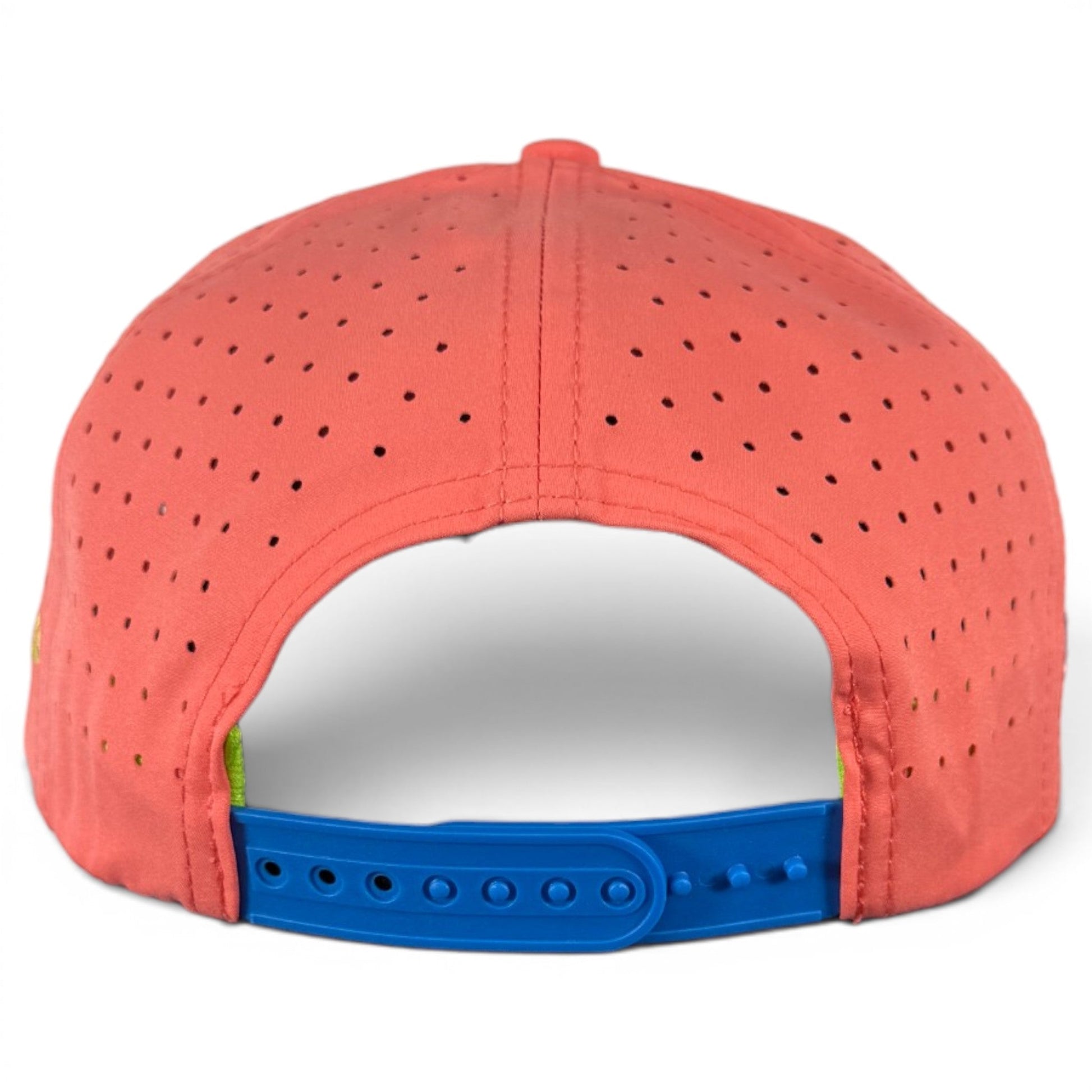 Tree Frog Golf Hat | Snapback Cap | Built-in Magnetic Ball Marker Holder + Marker Included | Adjustable | Red Eyed - Club Rehab