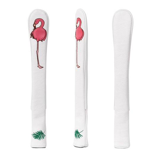 Tropical Flamingos Headcover - Alignment Stick Cover - Club Rehab