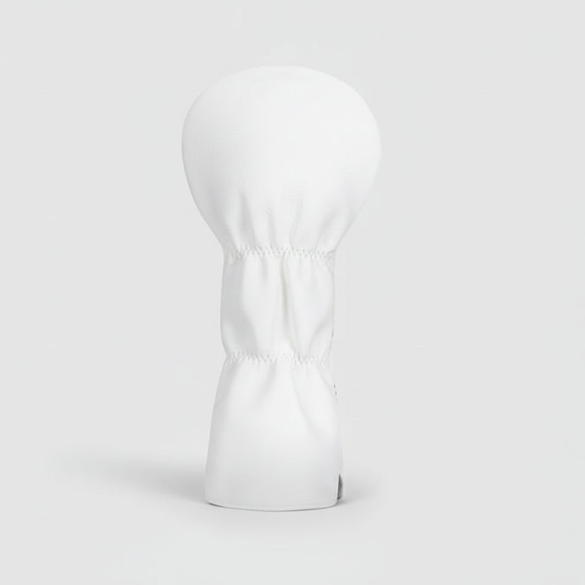 White backside of golf headcover