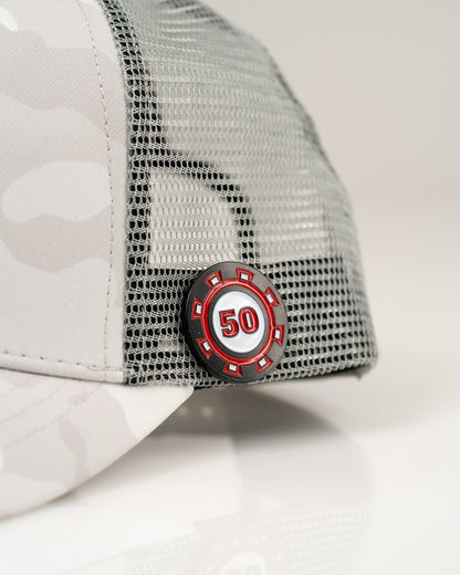 Trucker Hat - Arctic Camo - Club Rehab