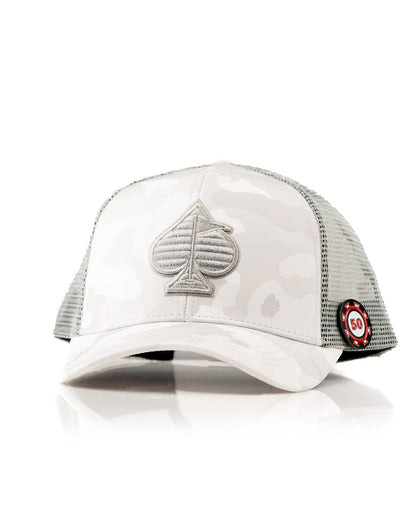 Trucker Hat - Arctic Camo - Club Rehab