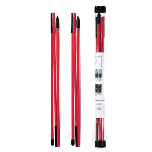 True Aim Golf Alignment Sticks: Swing Straight, Aim True - Ace Red: As striking as a hole-in-one at a charity event. - Club Rehab