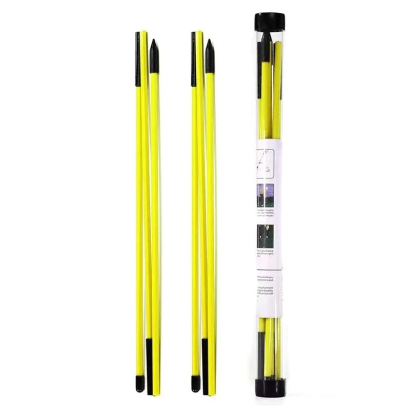 True Aim Golf Alignment Sticks: Swing Straight, Aim True - Club Rehab - Alignment SticksBirdie Yellow: Bright enough to spot from your worst lie.True Aim Golf Alignment Sticks: Swing Straight, Aim True