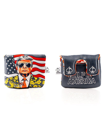 Trump - Gulf of America - Center Shaft Mallet Putter Cover - Club Rehab