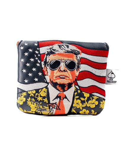 Trump - Gulf of America - Center Shaft Mallet Putter Cover - Club Rehab