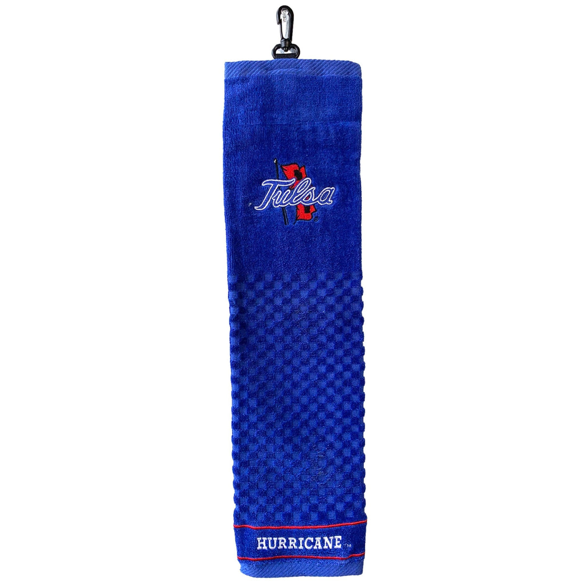 Tulsa Golden Hurricane embroidered golf towel