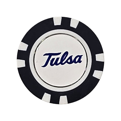 Tulsa Golden Hurricane Golf Chip Ball Marker