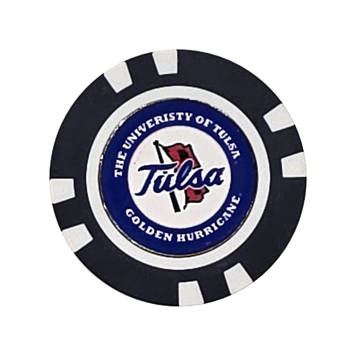 Tulsa Golden Hurricane Golf Chip Ball Marker
