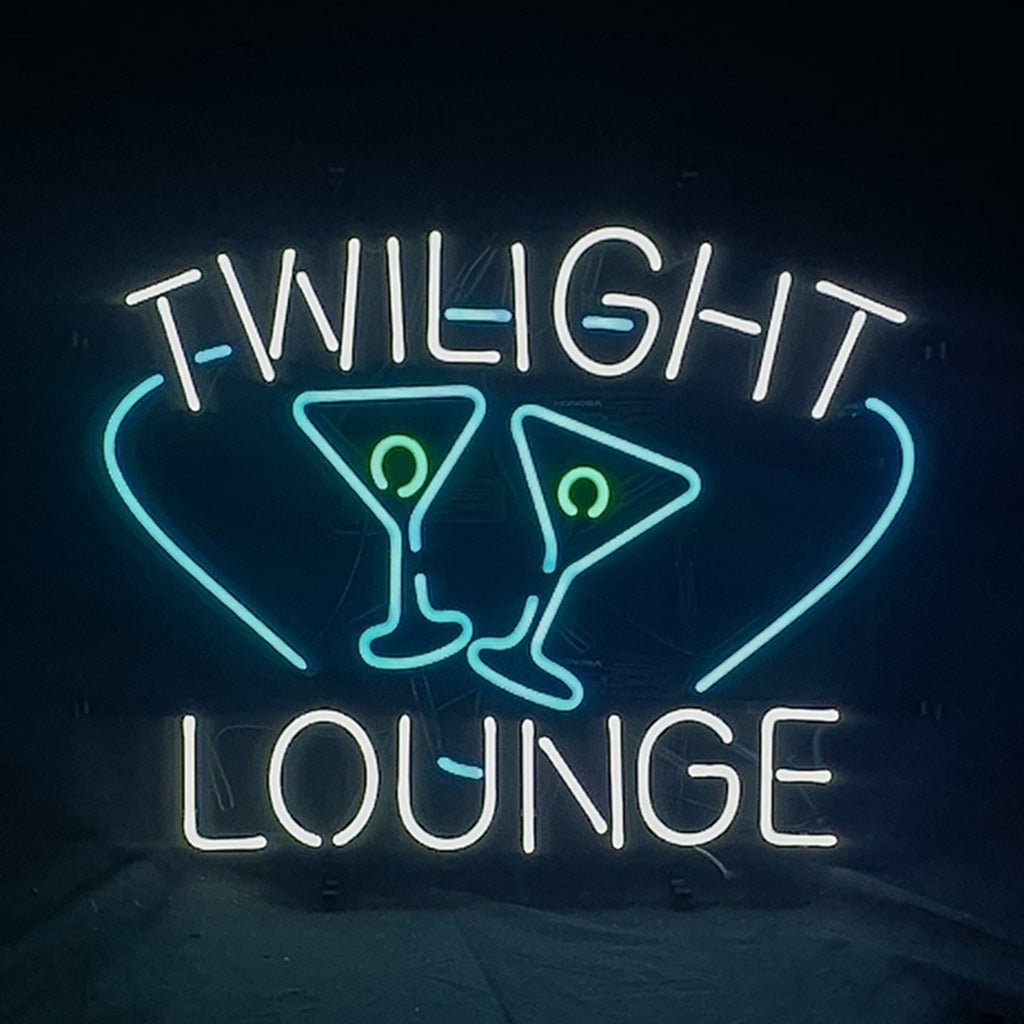 Twilight Lounge Martinis Neon Light Sign - Club Rehab