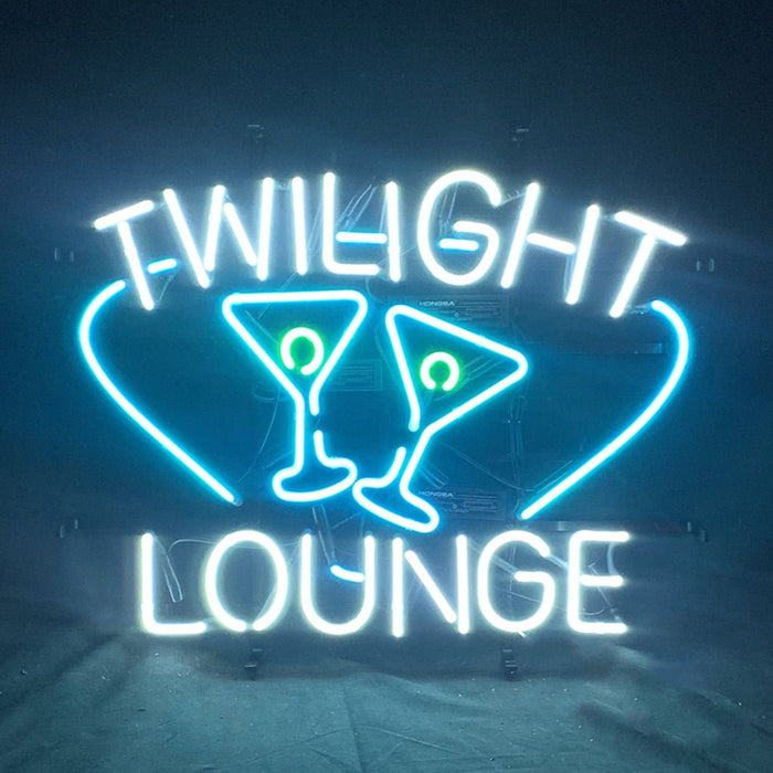 Twilight Lounge Martinis Neon Light Sign - Club Rehab