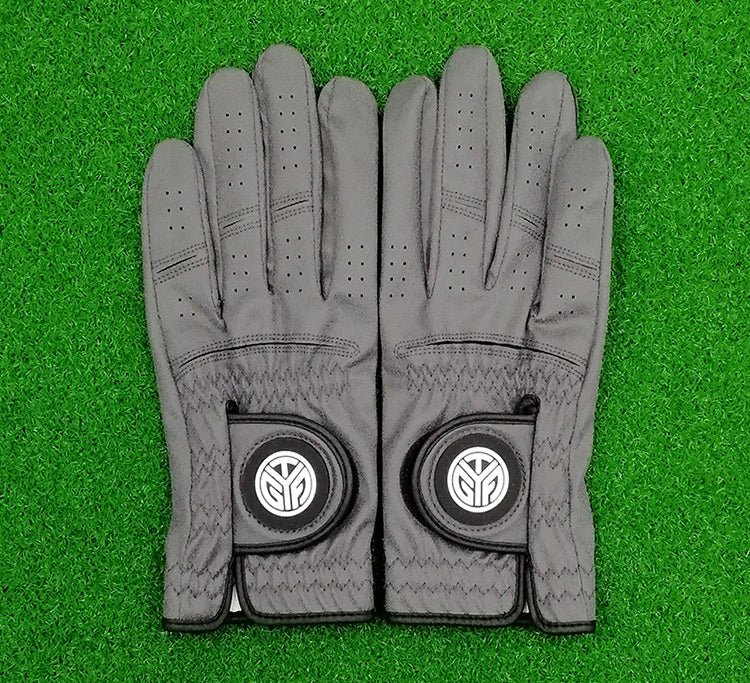 TYGOLF Nano - Fiber Men's Golf Gloves - Small Dark Gray Right Hand - Club Rehab