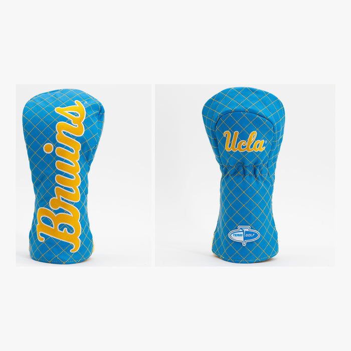 UCLA Bruins Solid Quilted Driver Headcover, front and back views